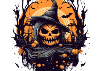 Halloween t-shirt design 10