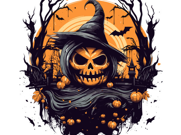 Halloween t-shirt design 10