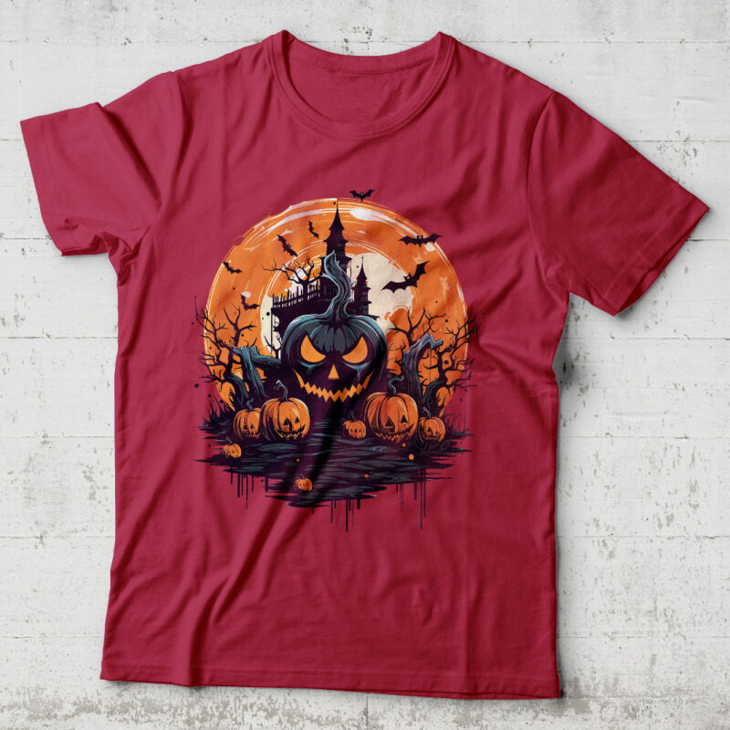 Halloween t-shirt design 101