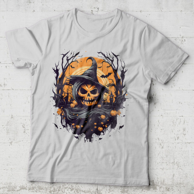 Halloween t-shirt design 10