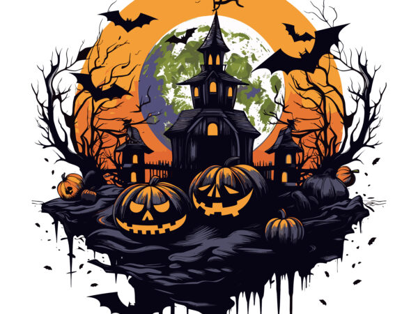 Halloween t-shirt design 11