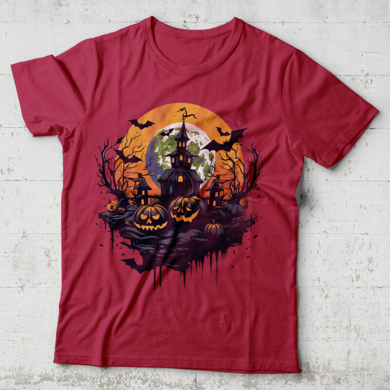 Halloween t-shirt design 11