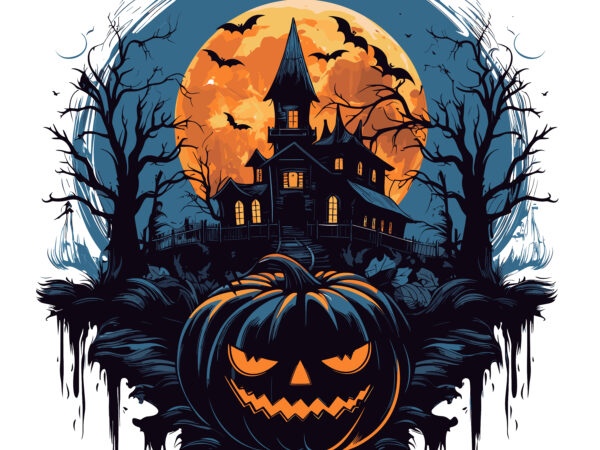 Halloween t-shirt design 12