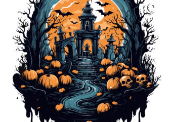 Halloween t-shirt design 13