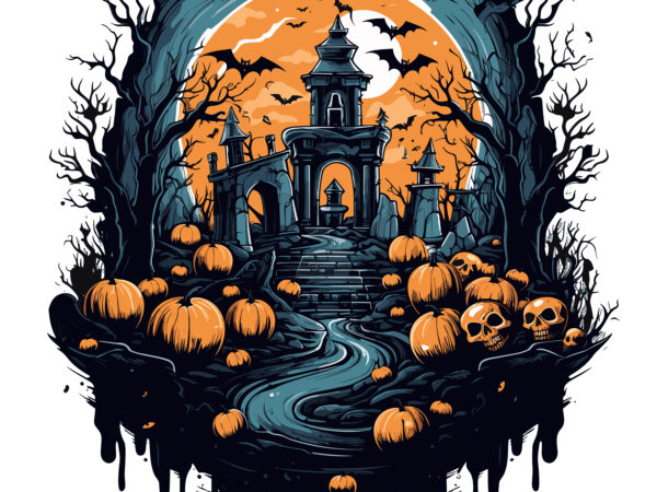 Halloween t-shirt design 13