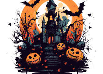 Halloween t-shirt design 16