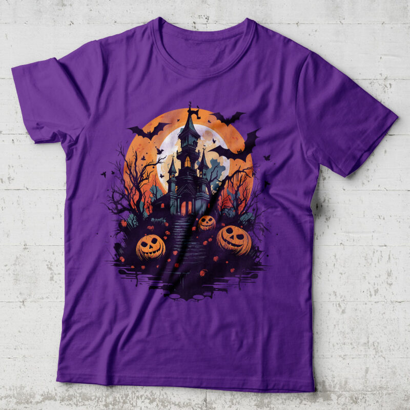 Halloween t-shirt design 16