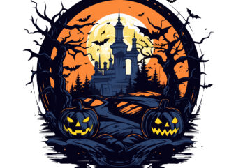 Halloween t-shirt design 17