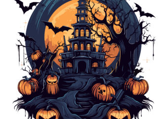 Halloween t-shirt design 28