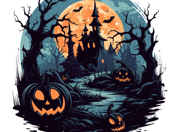 Halloween t-shirt design 44