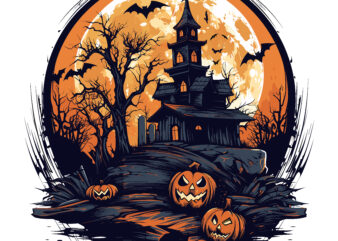 Halloween t-shirt design 45