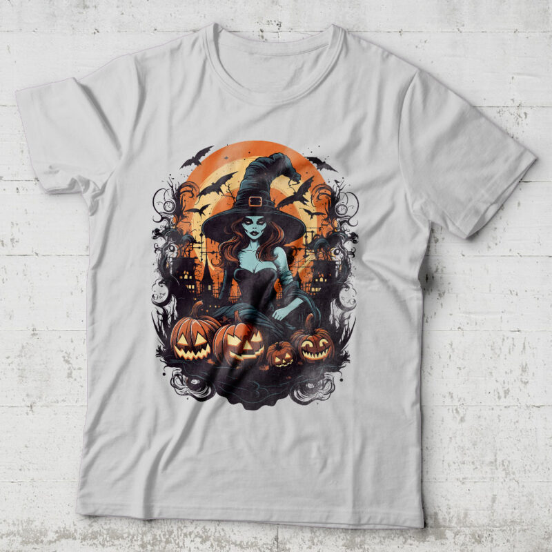 Halloween t-shirt design 46