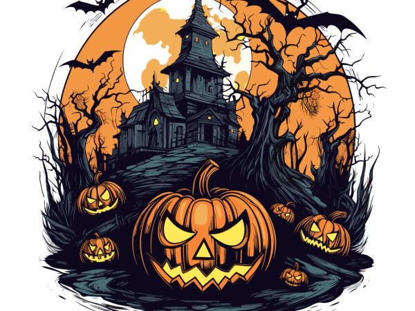 Halloween t-shirt design 47