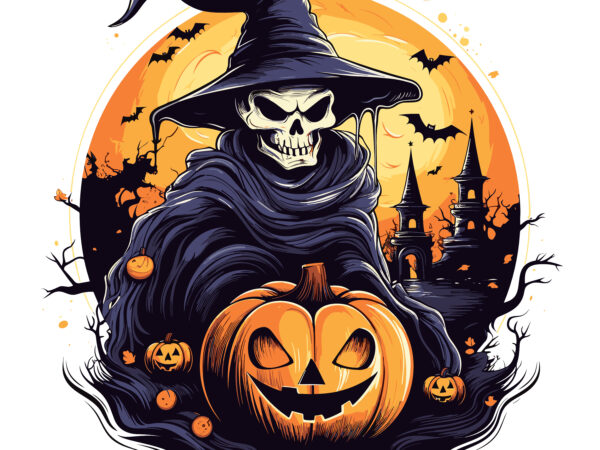 Halloween t-shirt design 48