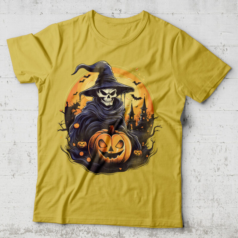 Halloween t-shirt design 48