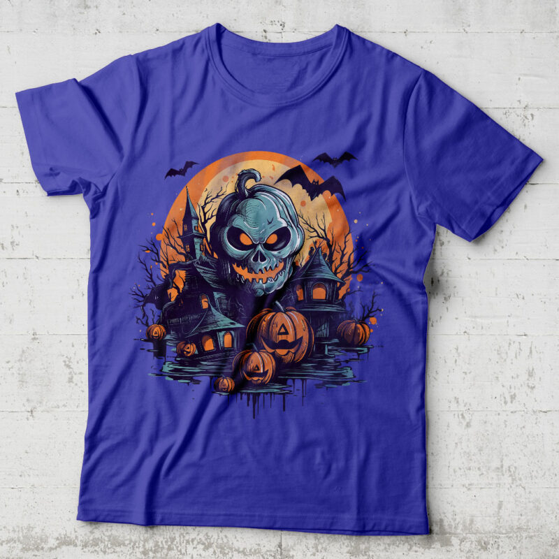 Halloween t-shirt design 4