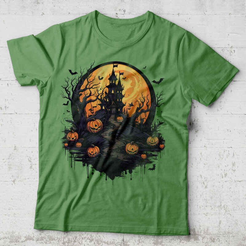 Halloween t-shirt design 50