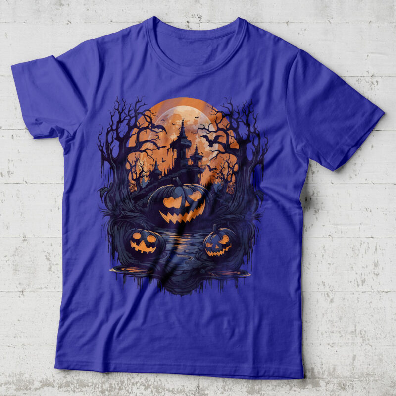Halloween t-shirt design 58