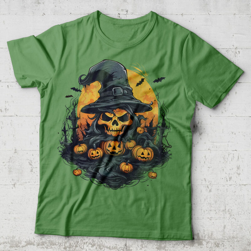 Halloween t-shirt design 59