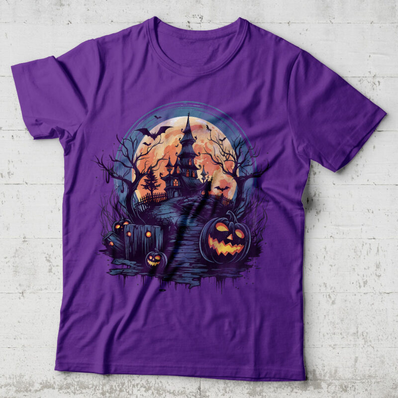 Halloween t-shirt design 61