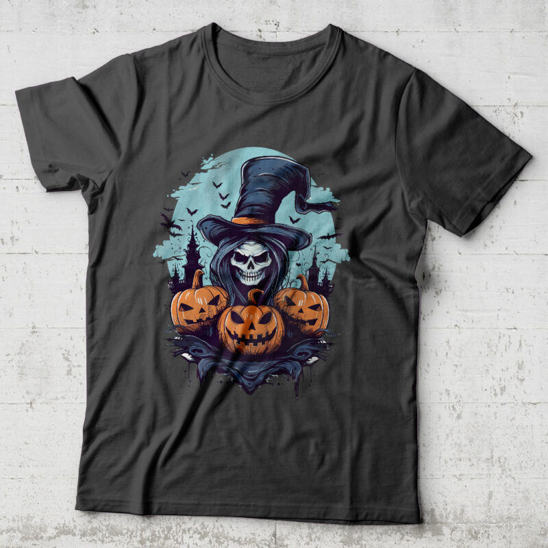 Halloween t-shirt design 62