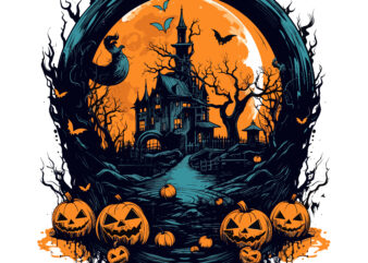 Halloween t-shirt design 64