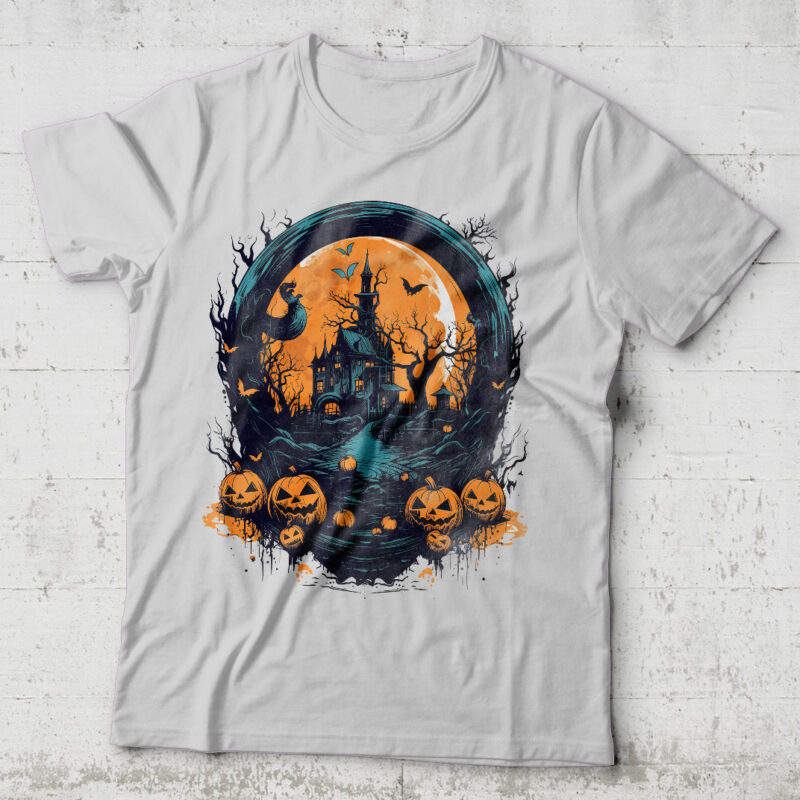 Halloween t-shirt design 64
