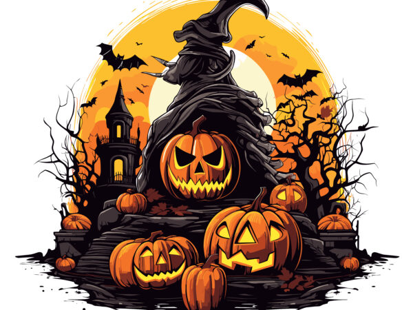 Halloween t-shirt design 68