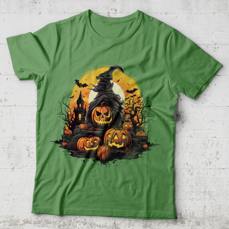 Halloween t-shirt design 68
