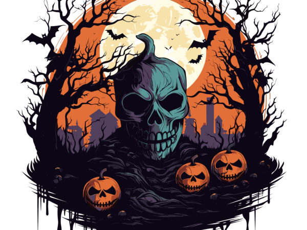 Halloween t-shirt design 70