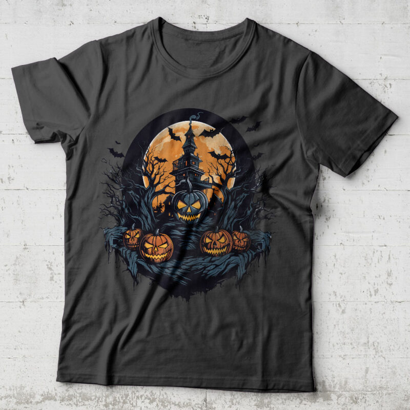 Halloween t-shirt design 71