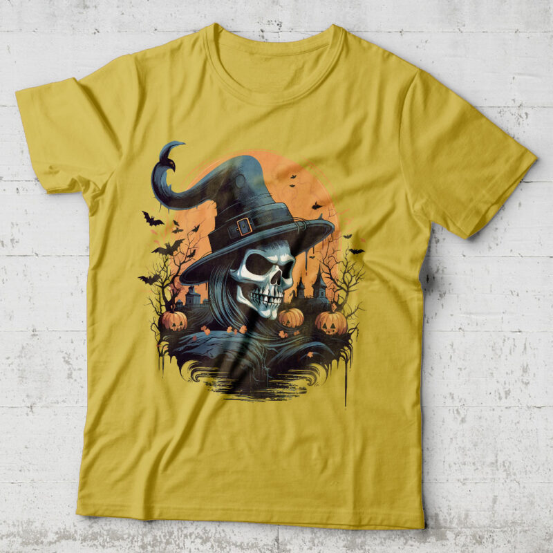 Halloween t-shirt design 75