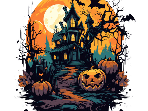 Halloween t-shirt design 77