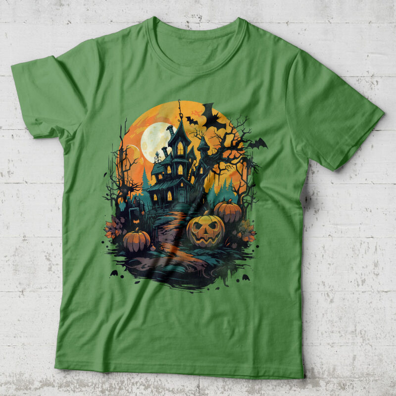 Halloween t-shirt design 77