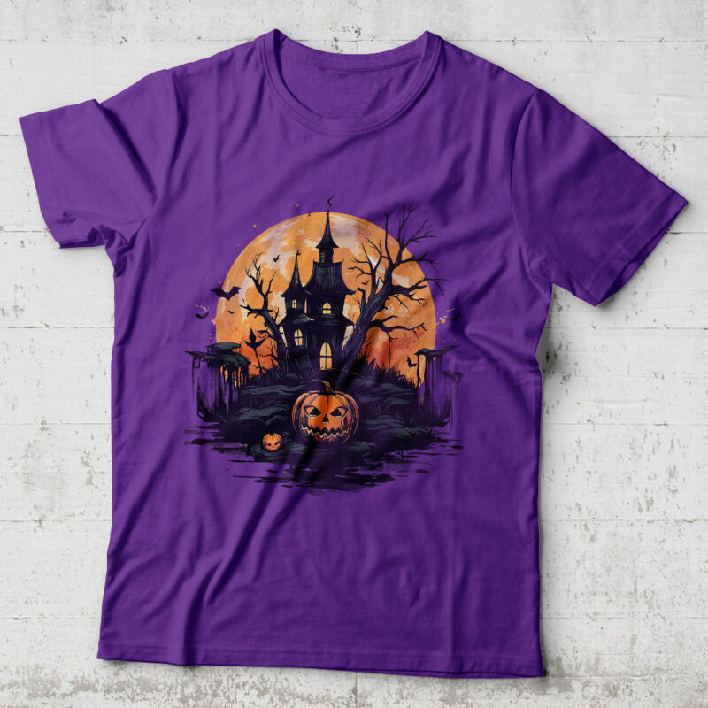 Halloween t-shirt design 88