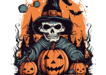 Halloween t-shirt design