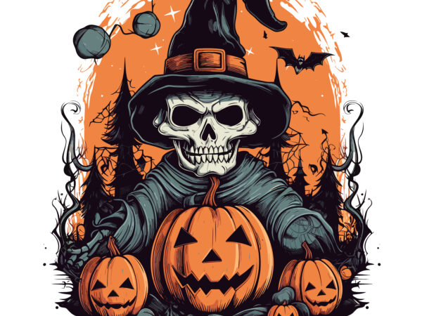 Halloween t-shirt design