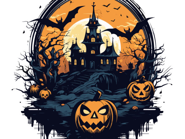 Halloween t-shirt design 90