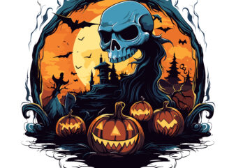 Premium Vector  Halloween t shirt design