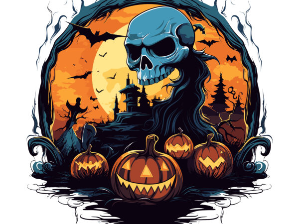 Halloween t-shirt design 91