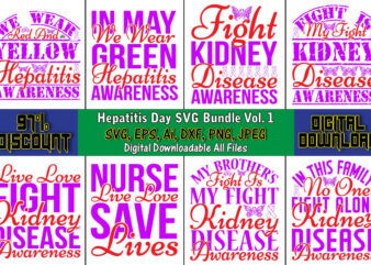 Hepatitis Day SVG Bundle Vol. 1, Hepatitis Day, Hepatitis Day t-shirt, Hepatitis Day design, Hepatitis Day t-shirt design, Hepatitis Daydesign bundle,I Wear Red And Yellow Svg Png, Hepatitis Awareness Svg,