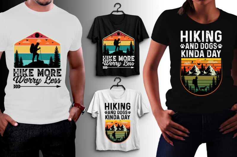 Hiking T-Shirt Design