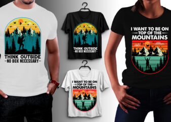 Hiking T-Shirt Design