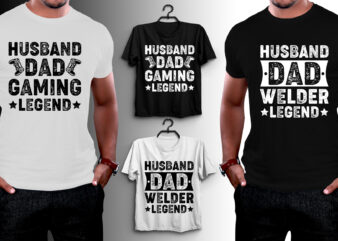 Husband Legend T-Shirt Design