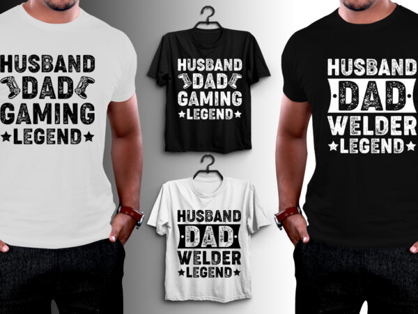 Husband legend t-shirt design