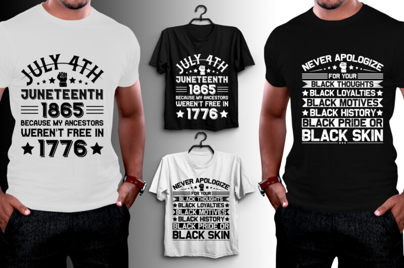 Juneteenth T-Shirt Design