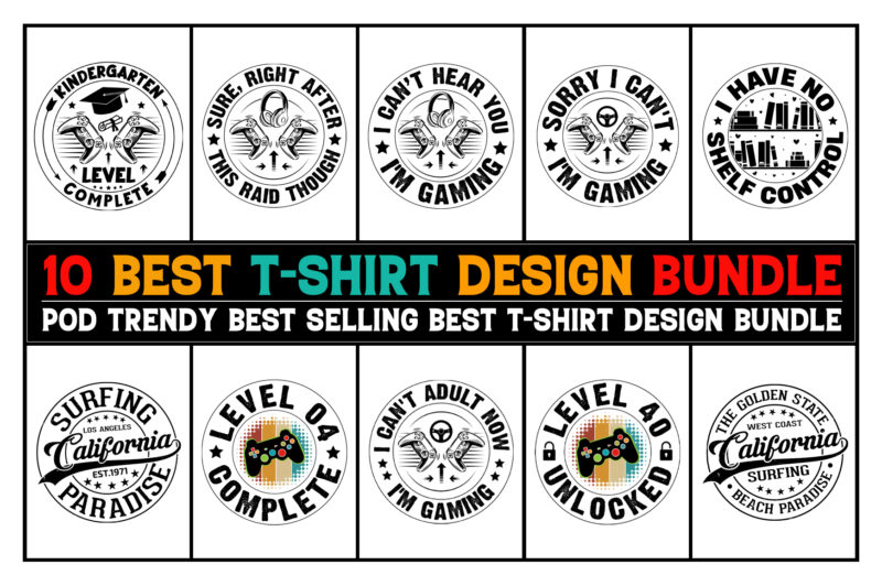 Logo T-Shirt Design Bundle
