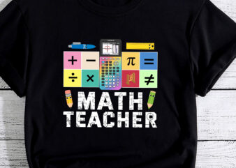 Math Teacher T-Shirt PC