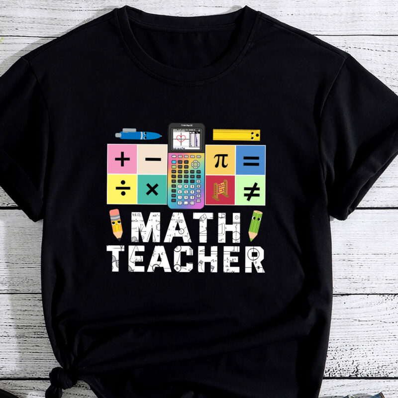 Math Teacher T-Shirt PC