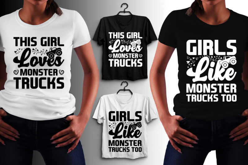 Monster Truck T-Shirt Design